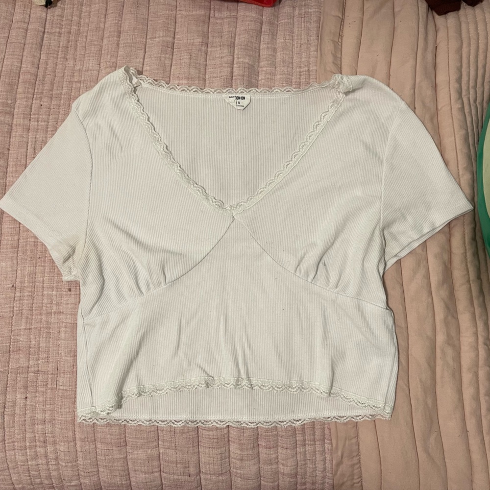 White Cotton-On Top